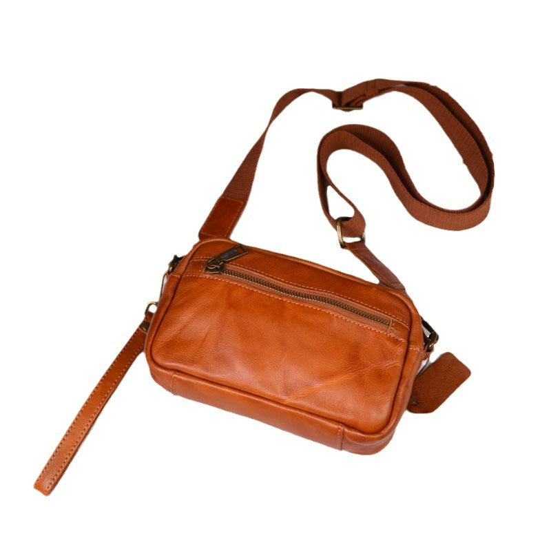 李記 | 原創手工真皮 | 手作り本革レグ文芸休閒包75159號