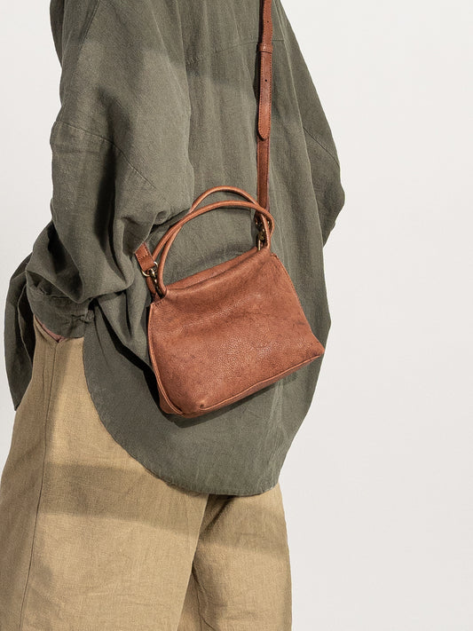 Li Ji | Original handmade genuine leather | Beautiful handmade genuine leather products, small bag No. TGJ80 