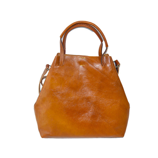 Li Ji | Original handmade leather | European and American retro soft leather handbag No. 8384-1