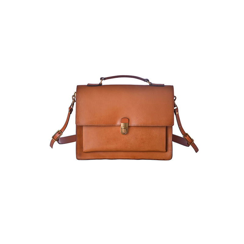 李記 | 原創手工真皮 | 日系超經典の酷颯郵差包851號