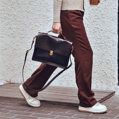 李記 | 原創手工真皮 | 日系超經典の酷颯郵差包851號