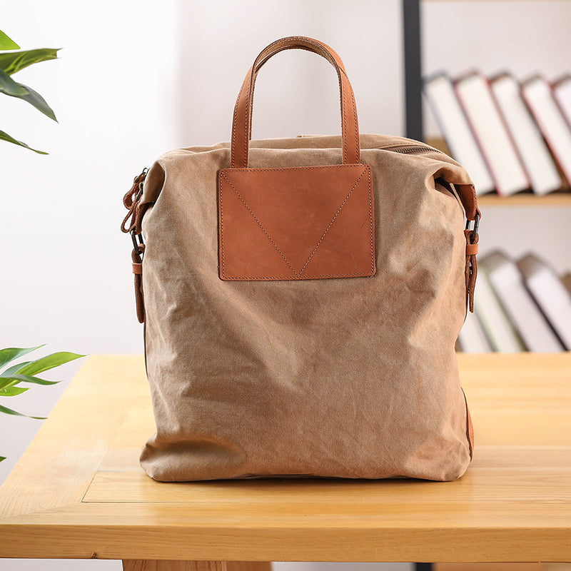 李記 | 原創手工真皮 | 個性復古い簡約の後背包88135號