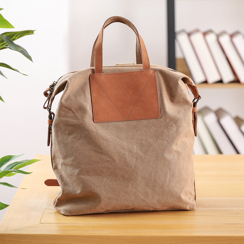 李記 | 原創手工真皮 | 個性復古い簡約の後背包88135號