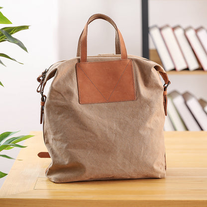 李記 | 原創手工真皮 | 個性復古い簡約の後背包88135號