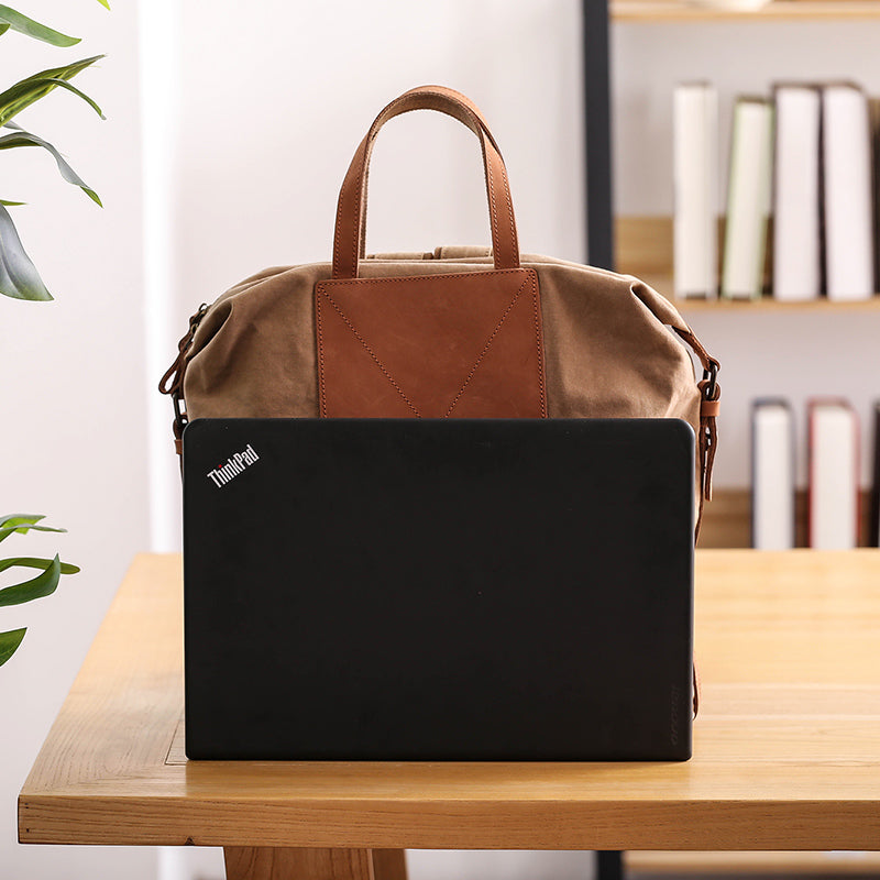 李記 | 原創手工真皮 | 個性復古い簡約の後背包88135號