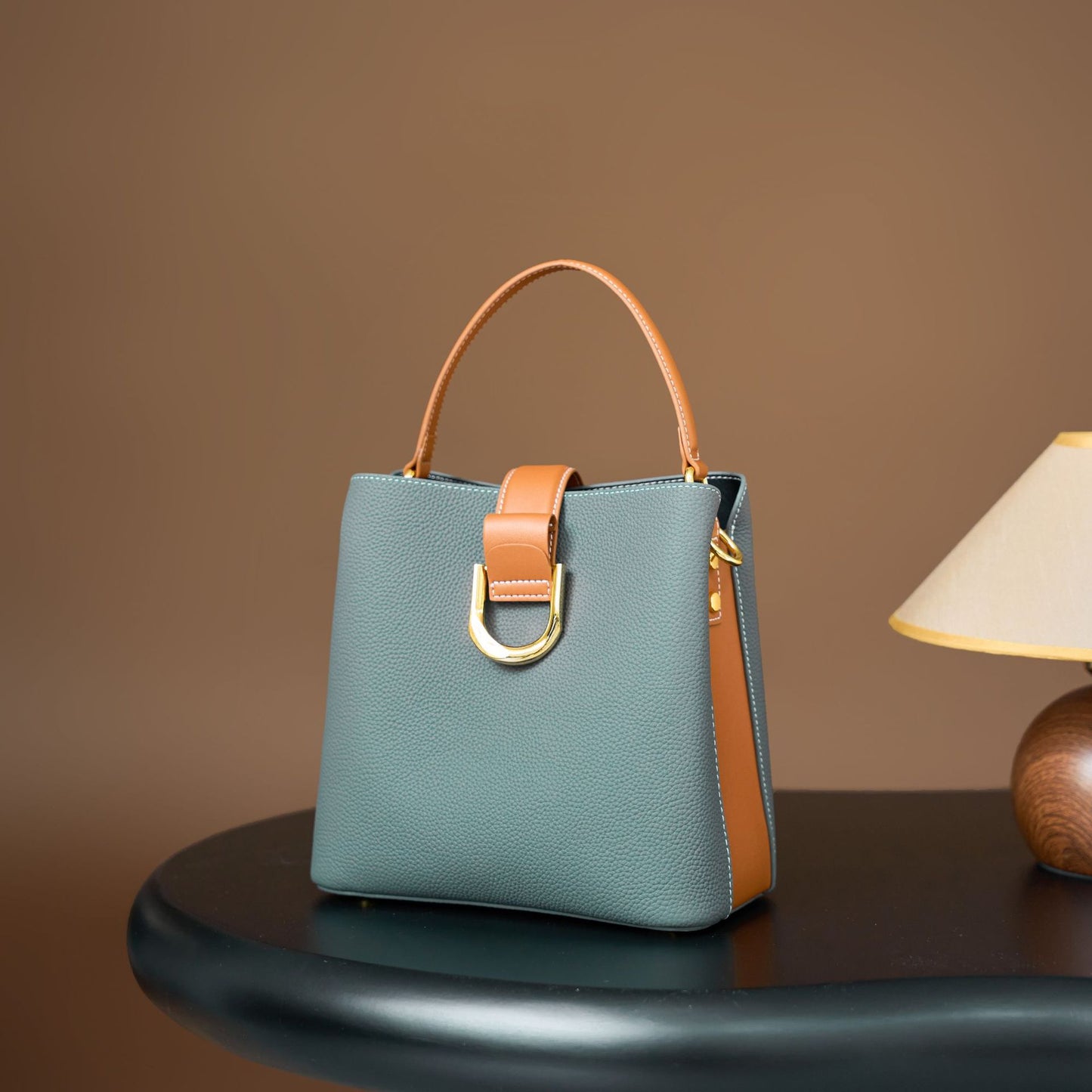 李記 | 原創手工真皮 | 立體輕盈の手提包8855號