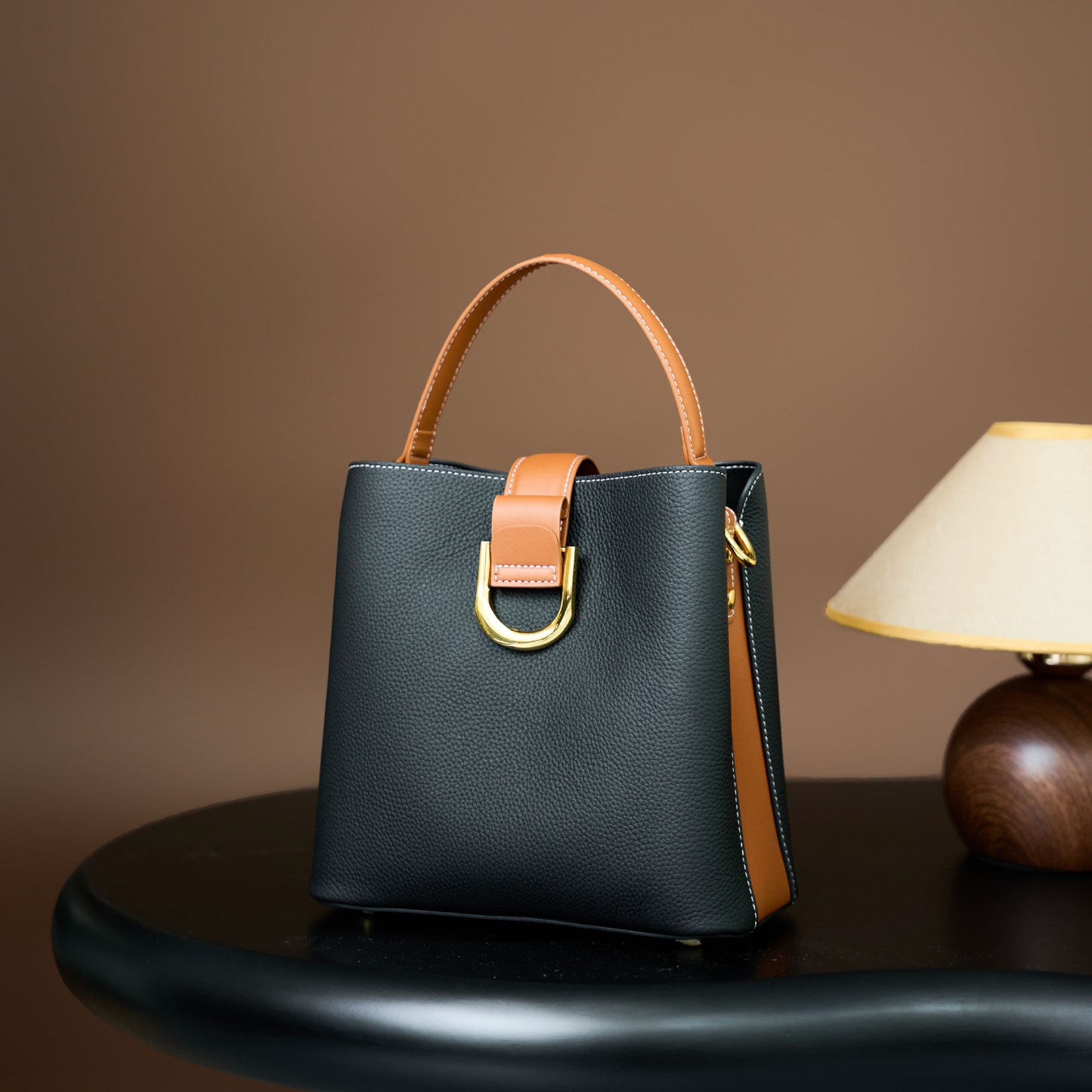 李記 | 原創手工真皮 | 立體輕盈の手提包8855號