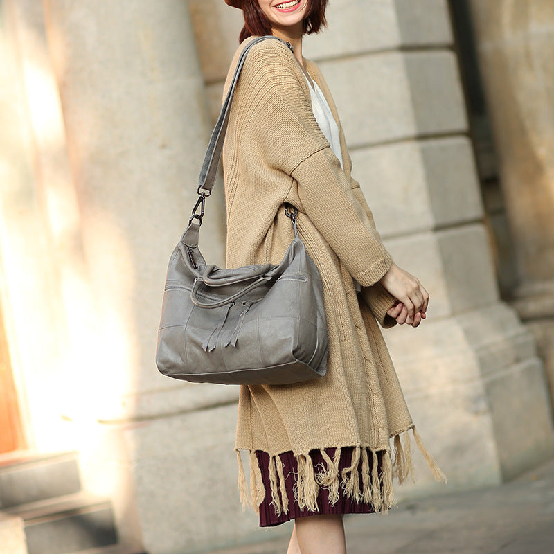 李記 | 原創手工真皮 | 經典大容量包8907號