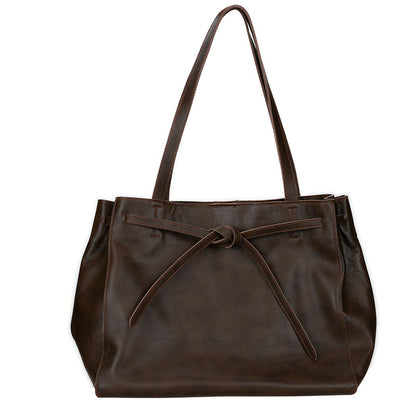 Li Ji | Original handmade genuine leather | Large-capacity tote bag No. 8943 