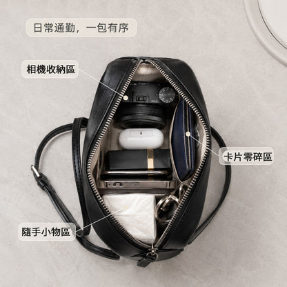 李記 | 原創手工真皮 | 菱格輕巧百搭！小方包8948號