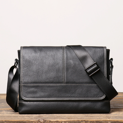 李記 | 原創手工真皮 | 輕簡設計の斜唄包9012號