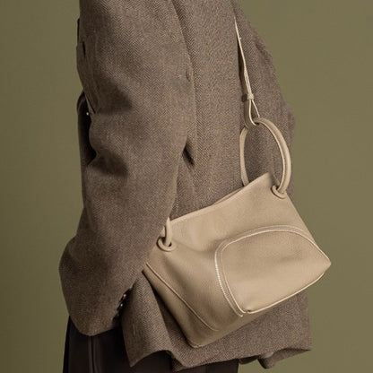 李記 | 原創手工真皮 | 軟皮慵懶風の斜唄包9277-D號