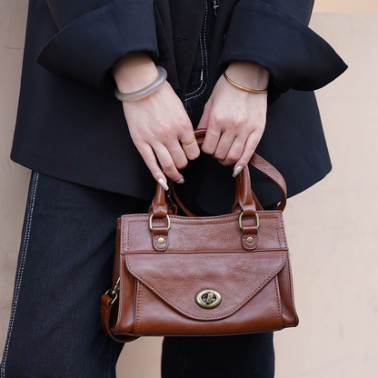 李記 | 原創手工真皮 | 簡單優雅の斜唄包9313-D號