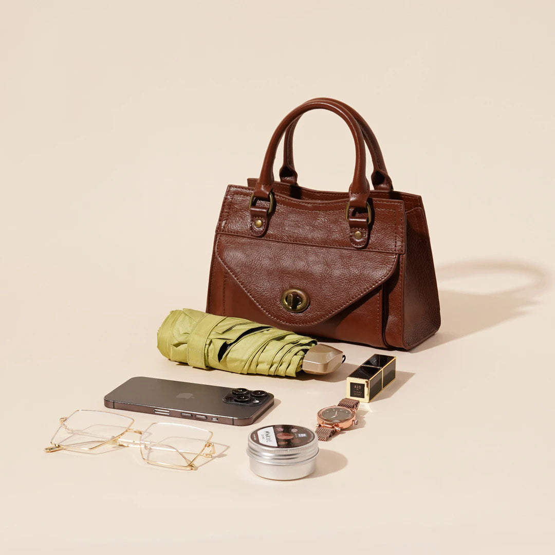 李記 | 原創手工真皮 | 簡單優雅の斜唄包9313-D號