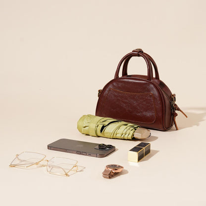 李記 | 原創手工真皮 | 輕奢百搭簡約い斜唄包9332-D號