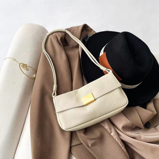 李記 | 原創手工真皮 | 韓国版本物のバ手作り單肩包953號