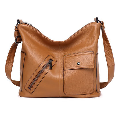 李記 | 原創手工真皮 | 頭層牛皮簡約の通勤包99216號