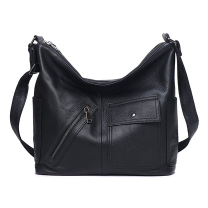 李記 | 原創手工真皮 | 頭層牛皮簡約の通勤包99216號