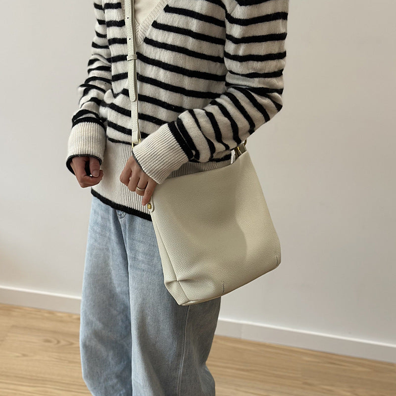 李記 | 原創手工真皮 | 四季百搭の斜唄包9922號