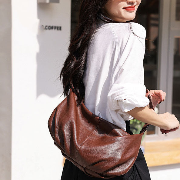 李記 | 原創手工真皮 | 歐美休閒超好看の斜唄包9932號