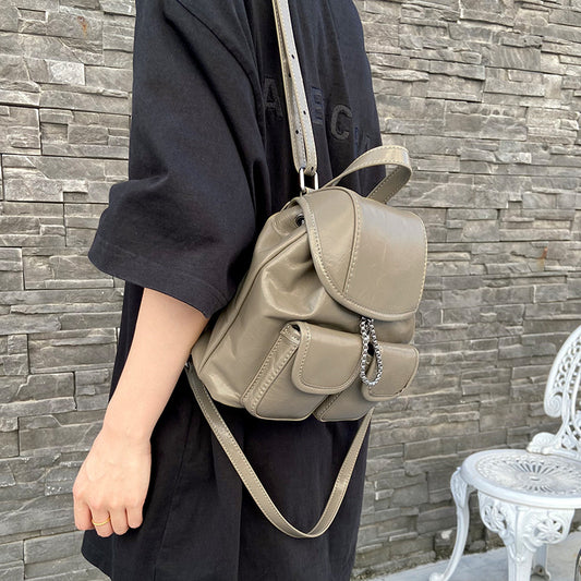 李記 | 原創手工真皮 | 高品質の革製品は実用性が高い後背包9971號