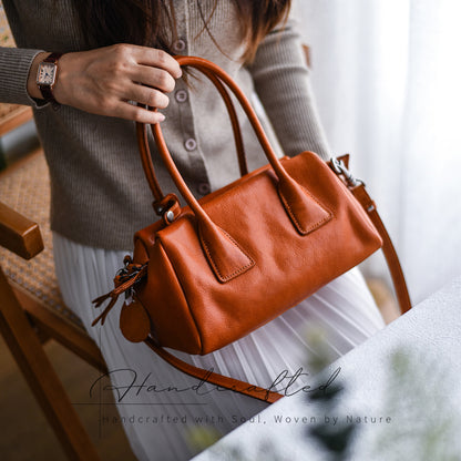 李記 | 原創手工真皮 | 百搭不挑人の通勤包A069號