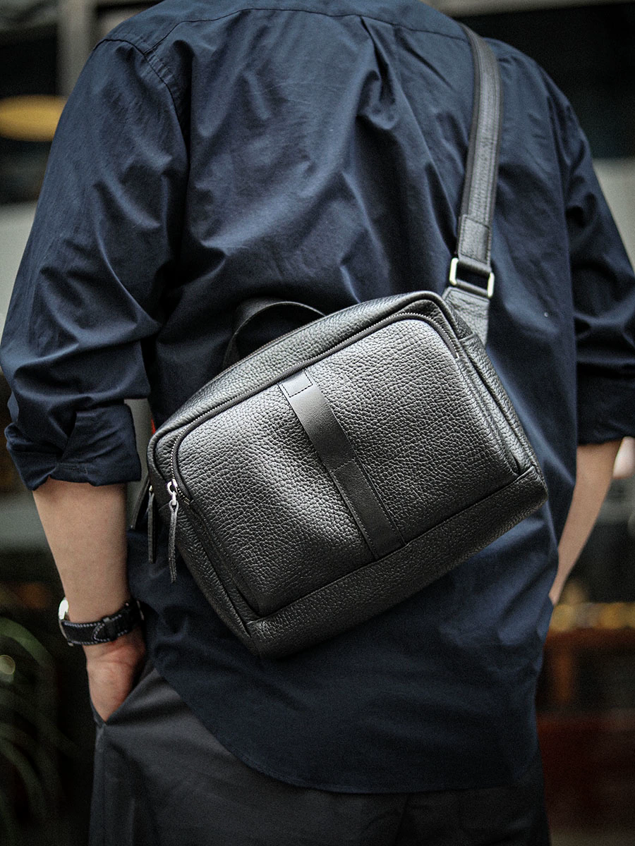 李記 | 原創手工真皮 | 都市軌跡【單反相機包】A6806號