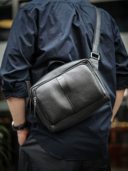 李記 | 原創手工真皮 | 都市軌跡【單反相機包】A6806號