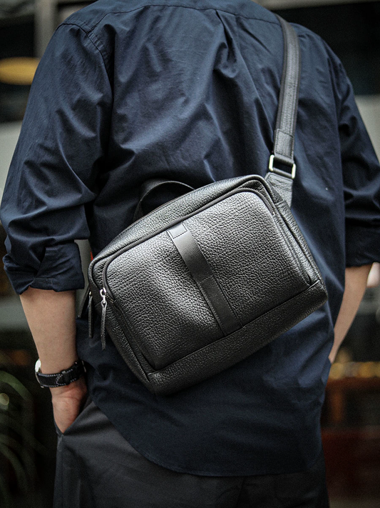 李記 | 原創手工真皮 | 都市軌跡【單反相機包】A6806號