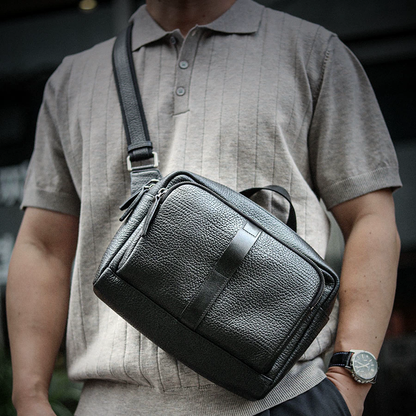 李記 | 原創手工真皮 | 都市軌跡【單反相機包】A6806號