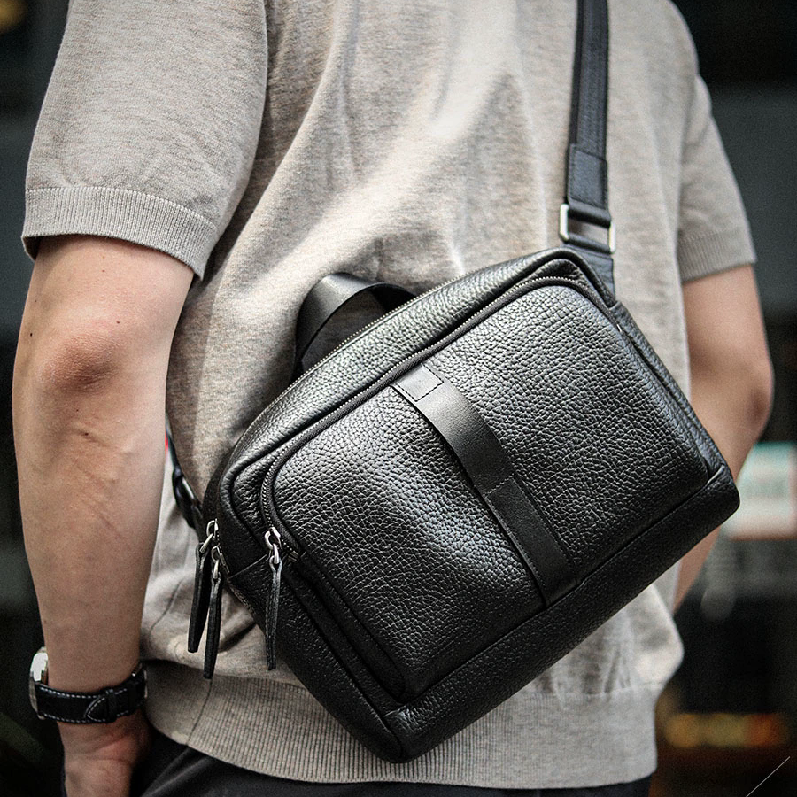 李記 | 原創手工真皮 | 都市軌跡【單反相機包】A6806號