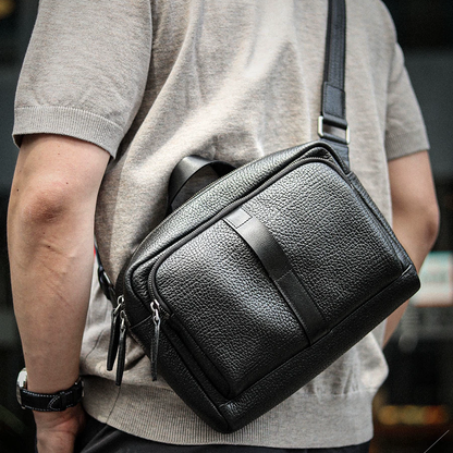 李記 | 原創手工真皮 | 都市軌跡【單反相機包】A6806號