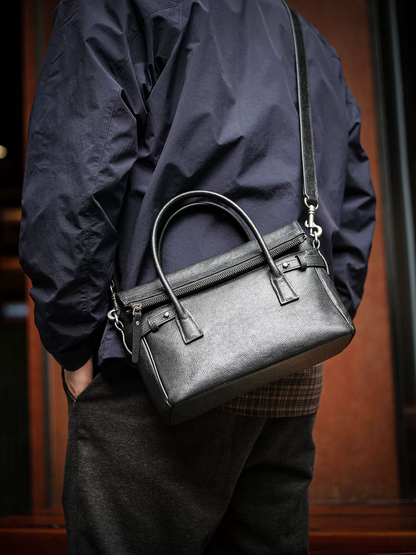 李記 | 原創手工真皮 | 多機能ハ隨身斜唄包A6861號