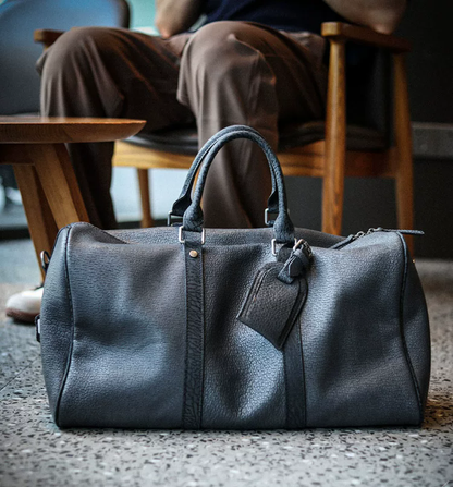 李記 | 原創手工真皮 | 重本打造の健身差旅包A8149-1號