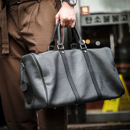 李記 | 原創手工真皮 | 重本打造の健身差旅包A8149-1號