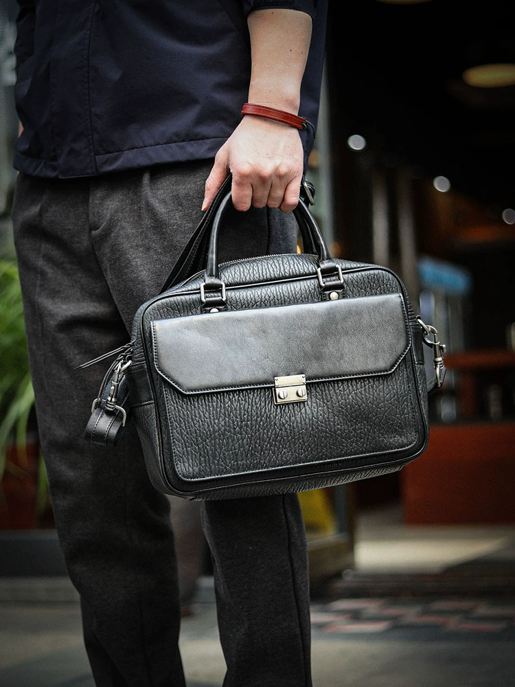 李記 | 原創手工真皮 | 一眼就愛了の手提包A8274號