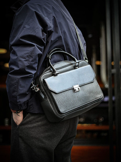 李記 | 原創手工真皮 | 一眼就愛了の手提包A8274號