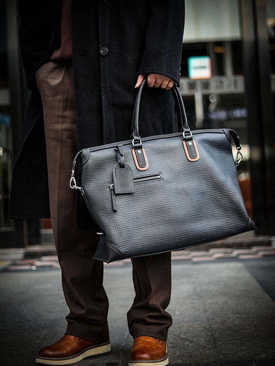 李記 | 原創手工真皮 | 【無界高配版】多功能背提包A8280號