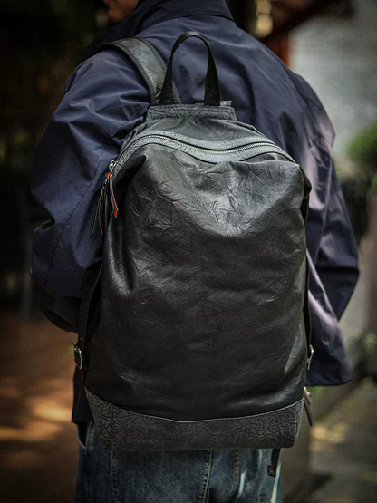 李記 | 原創手工真皮 | 輕量化の差旅登山包A8282號