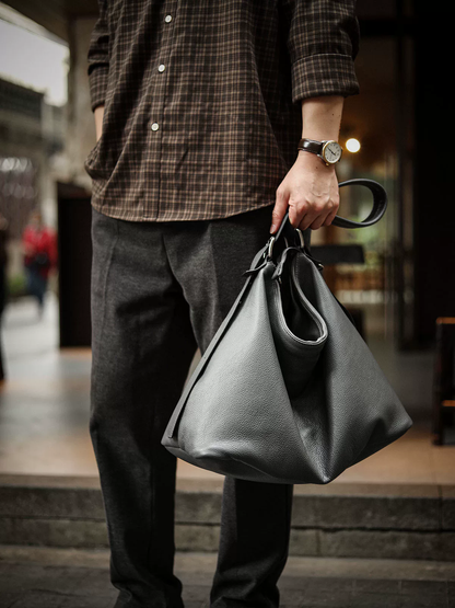 李記 | 原創手工真皮 | 質感超乎想像の大容量斜唄包A8317-2號