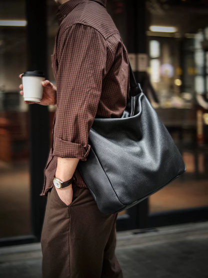 李記 | 原創手工真皮 | 舒適鬆弛感搭配の外出便攜包A8319號