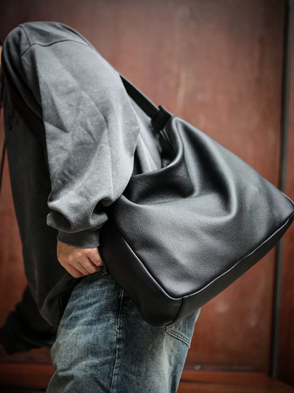 李記 | 原創手工真皮 | 舒適鬆弛感搭配の外出便攜包A8319號