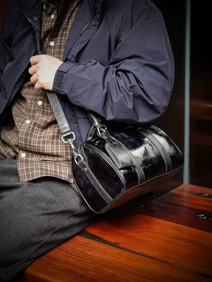 李記 | 原創手工真皮 | 義大利馬油皮の手提包A8321號