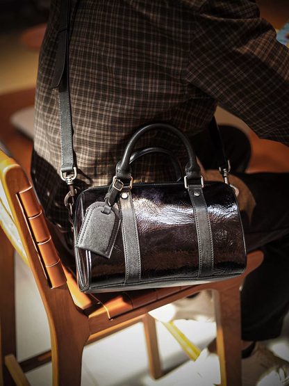 李記 | 原創手工真皮 | 義大利馬油皮の手提包A8321號