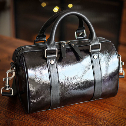 李記 | 原創手工真皮 | 義大利馬油皮の手提包A8321號