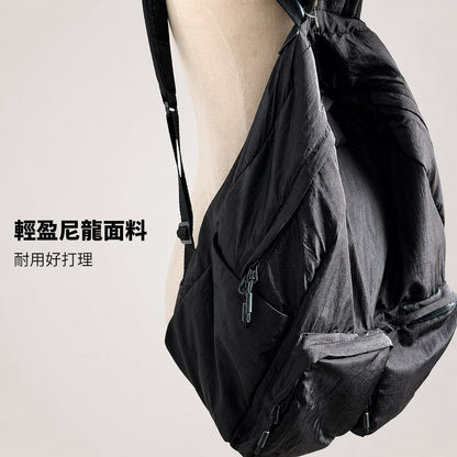 李記 | 原創手工真皮 | 超輕便背包~很軟很輕很能裝大雙肩包A997號