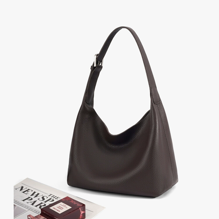 李記 | 原創手工真皮 | 皮質軟乎乎の慵懶腋下包an219號