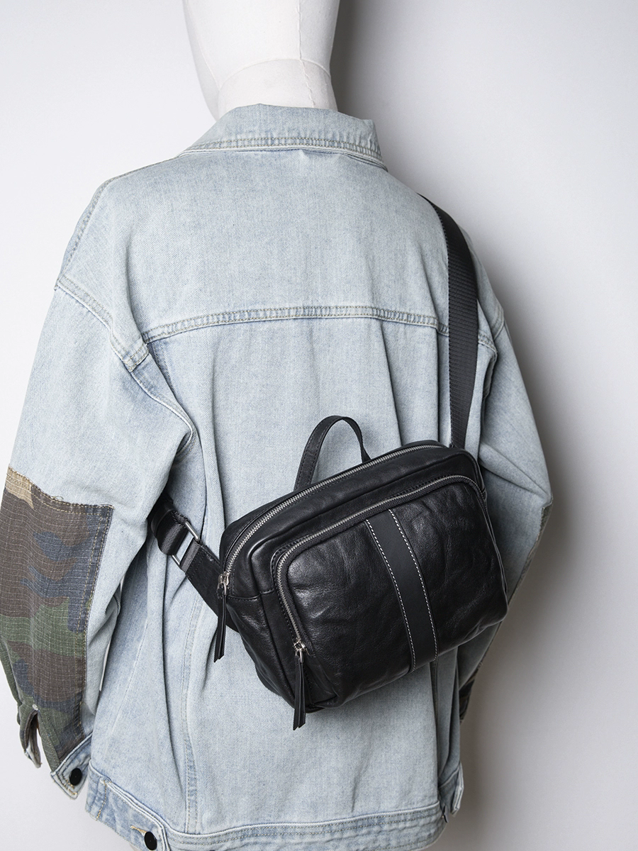 李記 | 原創手工真皮 | 毫不費力彰顯高品質の斜唄包B804號