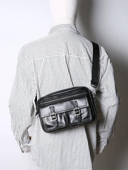 李記 | 原創手工真皮 | グ小包頭層牛革カ通勤包B846號