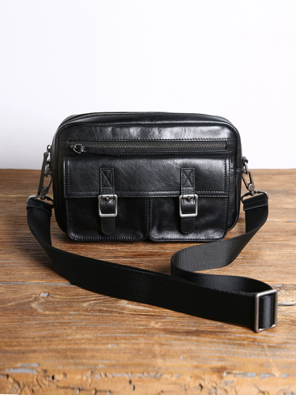 李記 | 原創手工真皮 | グ小包頭層牛革カ通勤包B846號